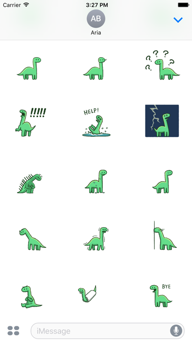 Animated Funny Tiny Dinosaur screenshot 3