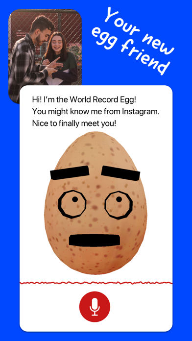 How to cancel & delete Talking Egg - World Record Egg from iphone & ipad 1