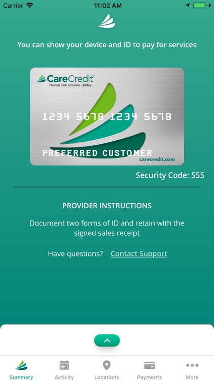 CareCredit Mobile App