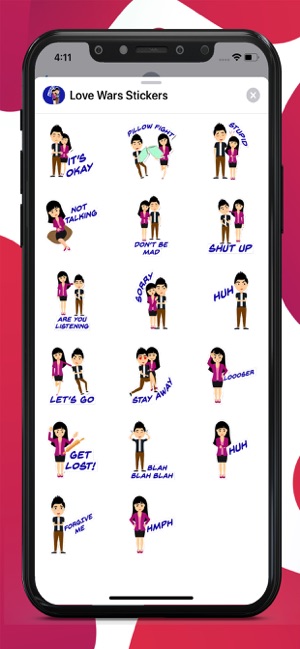 Love Wars Stickers(圖2)-速報App