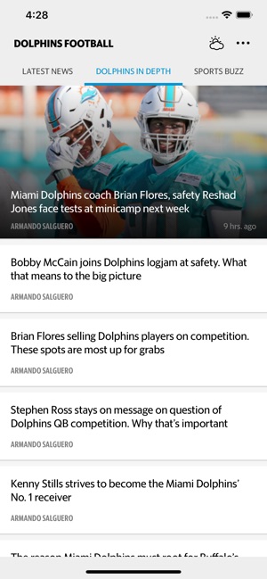 News for Dolphins Football(圖3)-速報App