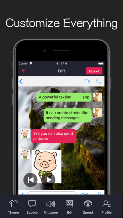 Text Message Chat Video Maker screenshot 3