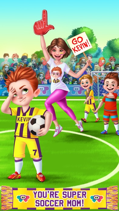 Soccer Mom's Crazy Day - A Sporty Style Adventure Screenshot 1
