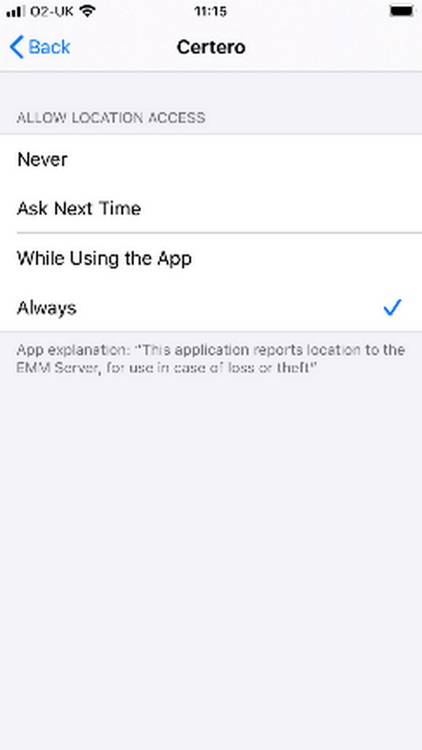 Certero for Mobile
