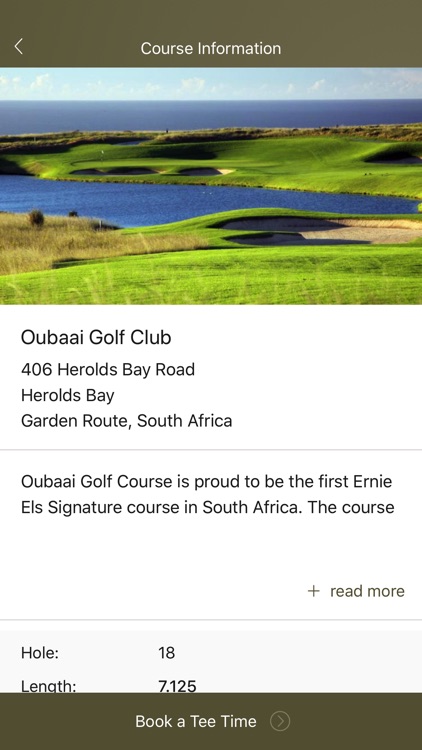 Oubaai Golf Club