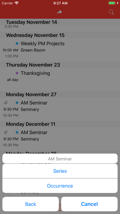 Forward Calendar Meetings screenshot 3