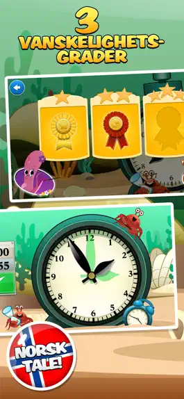 Game screenshot Lær klokken med Miniklubb apk