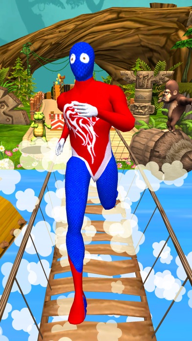 Super Dragon Hero Jungle Run screenshot 2