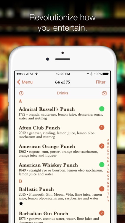 Wondrich’s Index of Punch