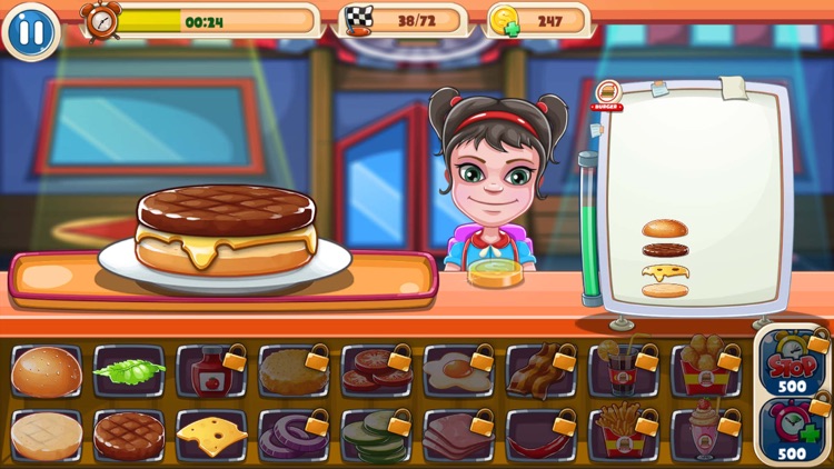 Idle Burger Cooking Recipe