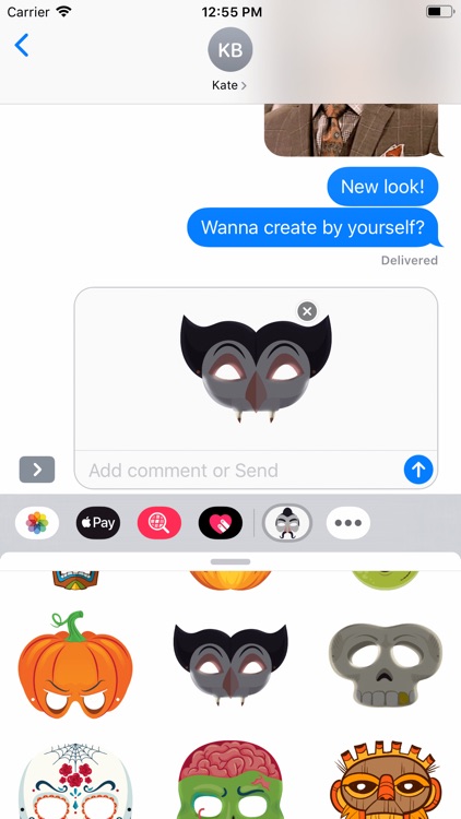 Masks Emoji Stickers
