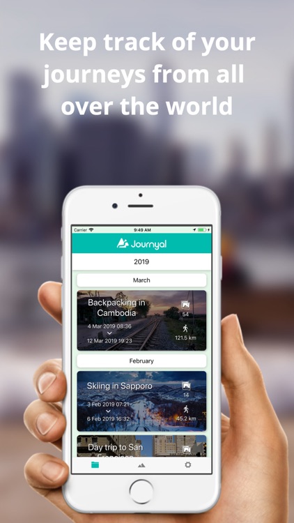 Journyal - Walk, Snap, Log screenshot-3