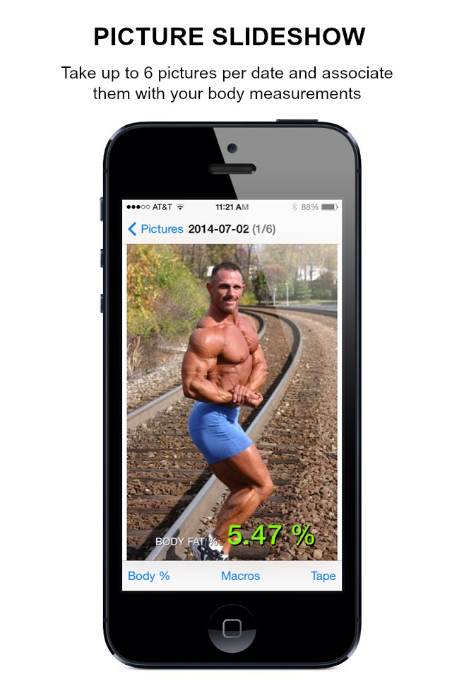 Body Tracker - body fat calc screenshot 4
