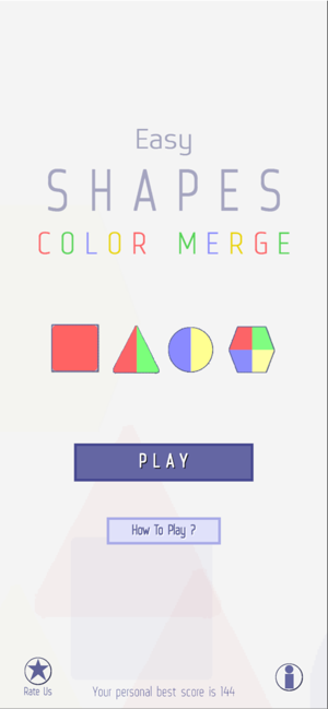 Easy Shapes: Color Merge