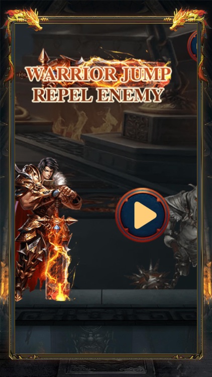 Warrior Jump-Repel Enemy