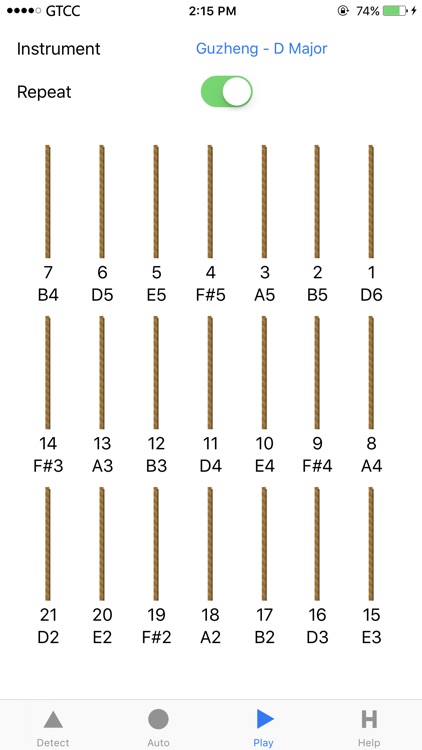 Accurate Guzheng Tuner