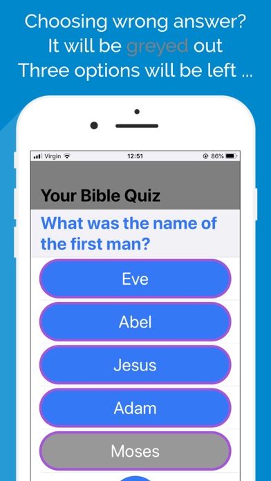 Play Bible Quiz Challenge Mind screenshot 2