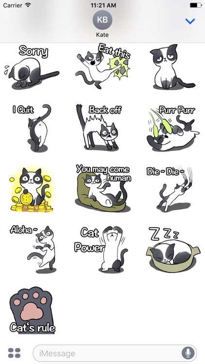 Cat Rule The World Stickers screenshot-3