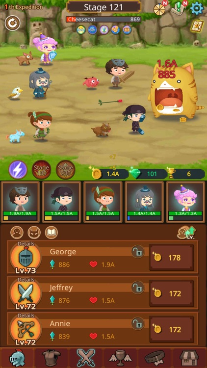 Job Hunt Heroes : Idle RPG screenshot-3