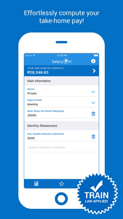 How to cancel & delete Salary PH - Salary Calculator from iphone & ipad 1