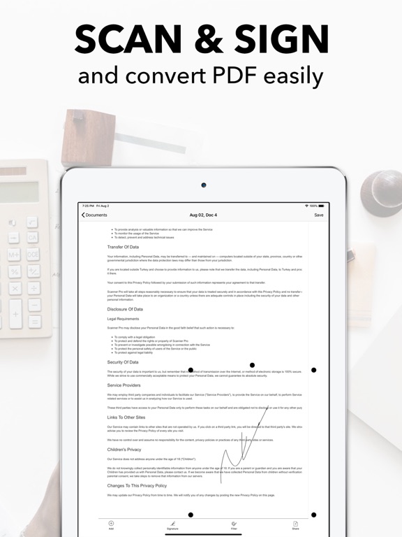 Scanner Pro - Scan&Convert PDF image #1
