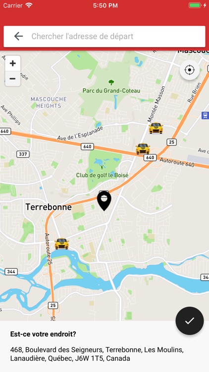 Taxi Terrebonne