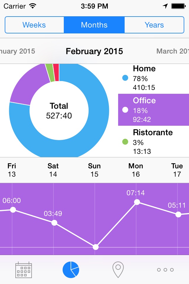 Rewind - Timetracking screenshot 2