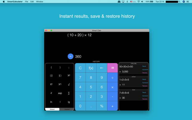 Xmart Calculator Pro - Desktop