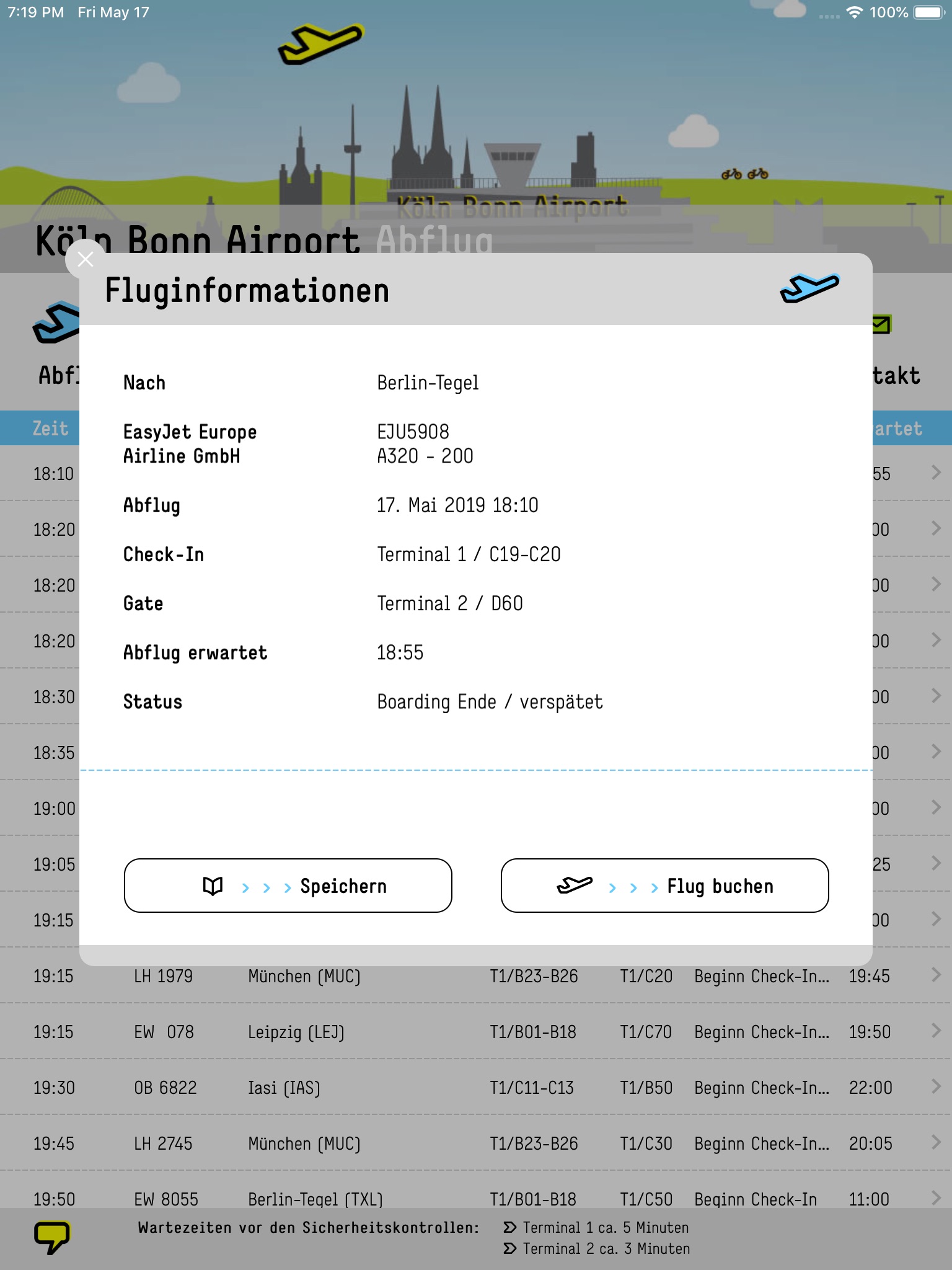 Köln Bonn Airport screenshot 2