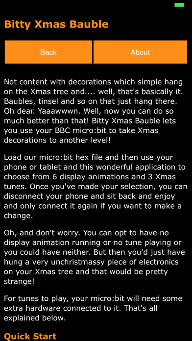 How to cancel & delete bitty xmas bauble from iphone & ipad 3