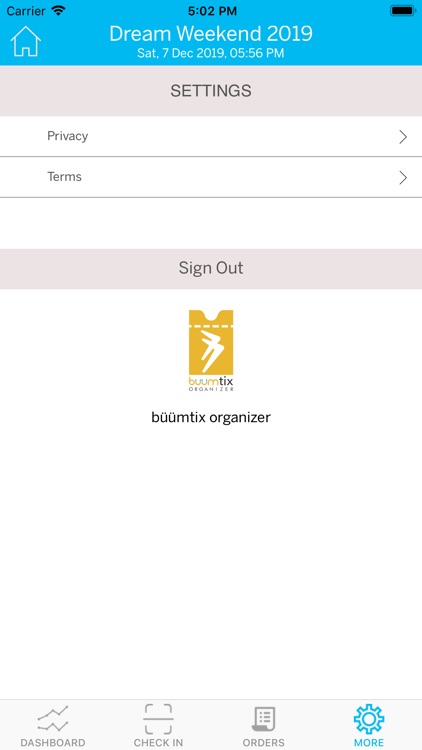 büümtix organizer screenshot-4