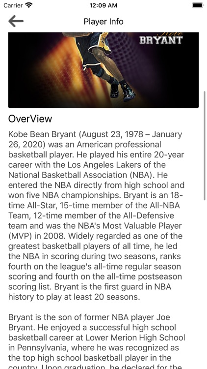 SportsPlayerSearch screenshot-3