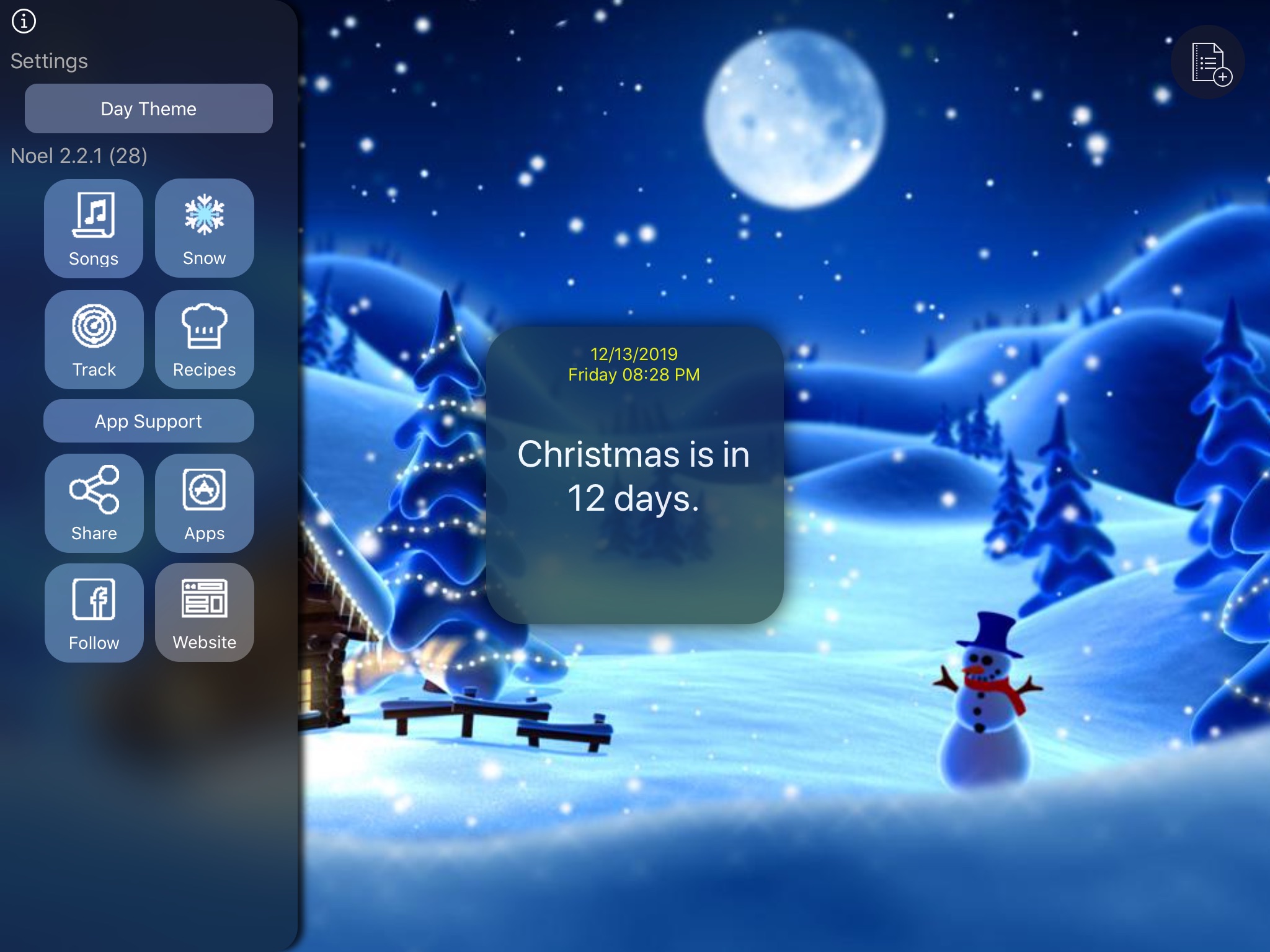 Noel - Christmas Countdown screenshot 3