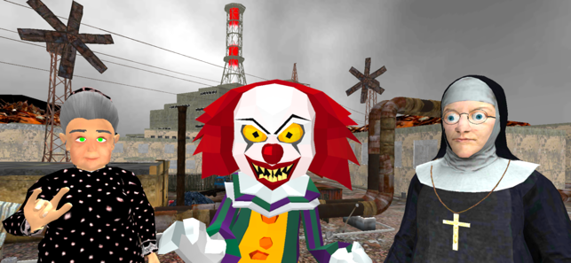 Chernobyl Neighbor. Clown Gang