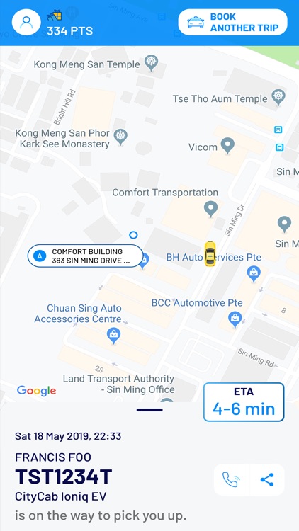 ComfortDelGro Booking App screenshot-6