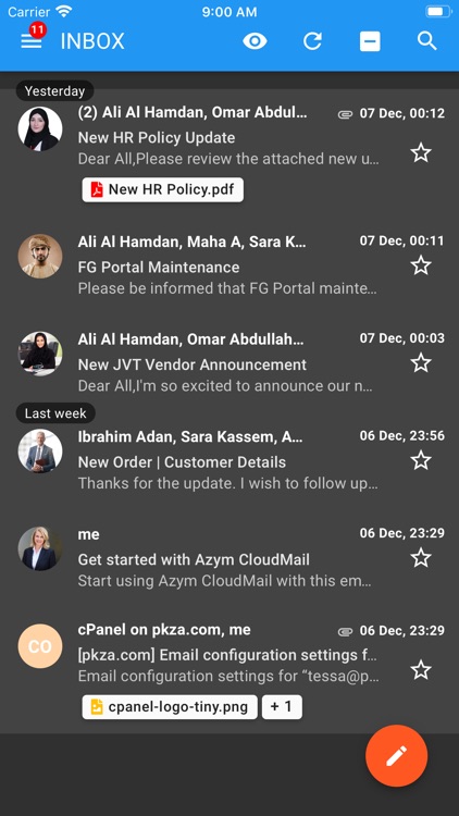 Azym CloudMail screenshot-3