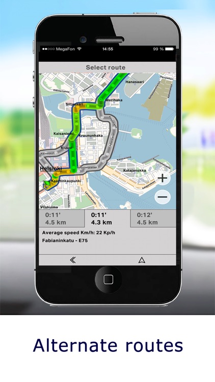 CityGuide GPS-navigator