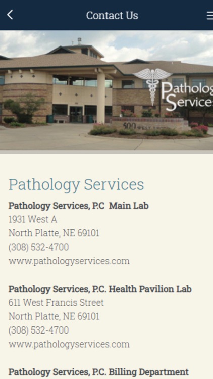 Pathology Services