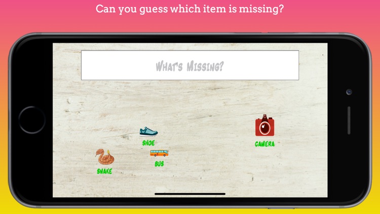 What's Missing - Memory Game screenshot-3