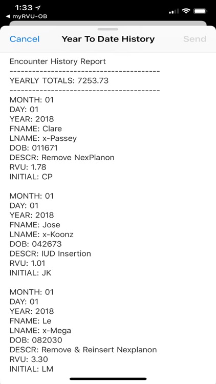 My RVU OBGYN Tracker screenshot-6