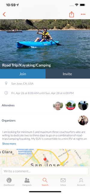 Couchsurfing Travel App(圖4)-速報App