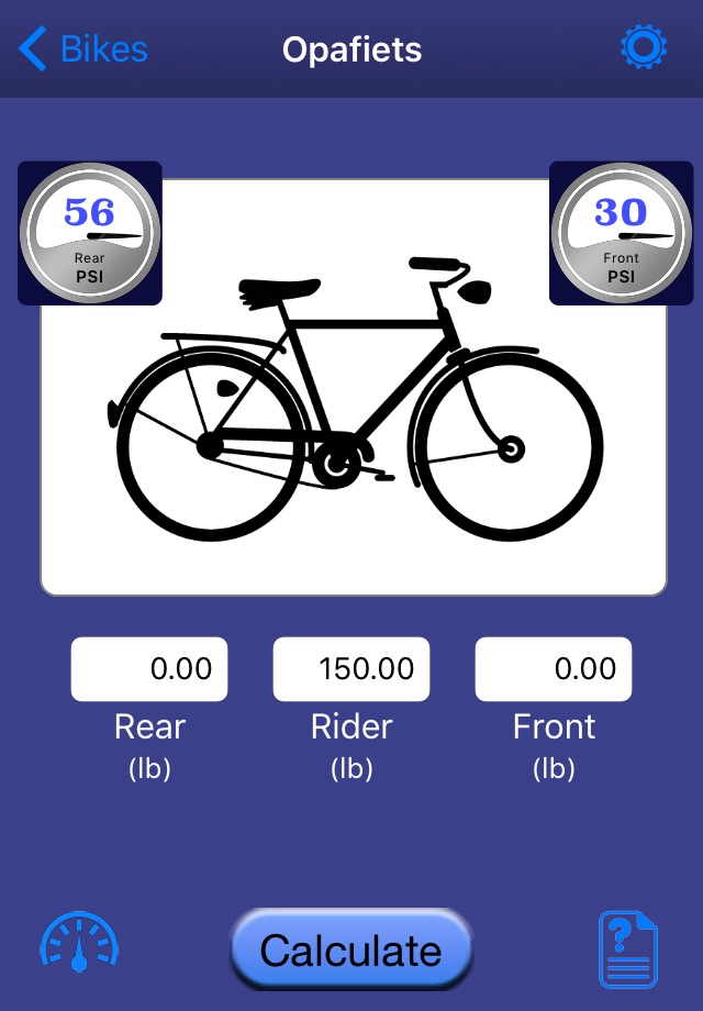 Bicycle Tire Pressure screenshot 3