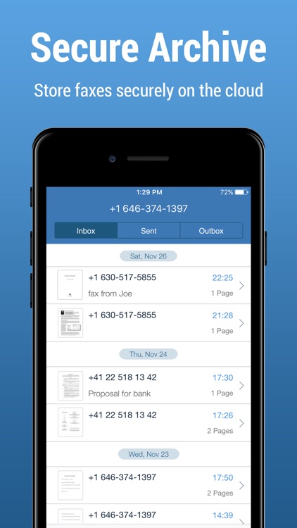 FAX.PLUS - Receive & Send Fax screenshot-3
