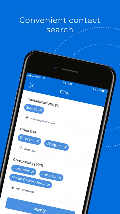 2Meet - business app for event