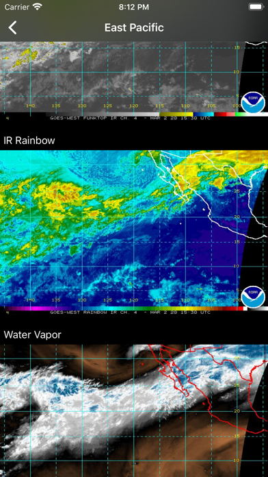 NOAA Hurricane Center Screenshot 9