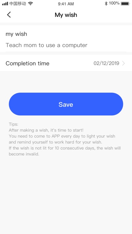 Make a wish-persevere