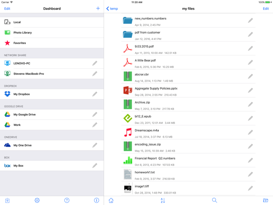 Remote File Manager Screenshots