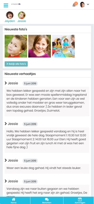 De Kindersofa ouder app