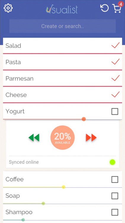 Usualist - pantry checklist screenshot-3