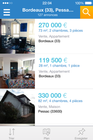 PAP immobilier vente location screenshot 2